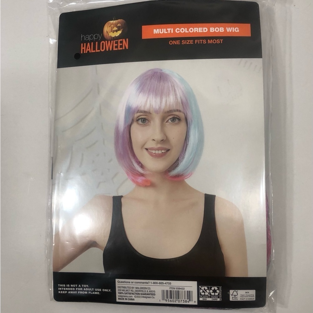 Multicolor wig